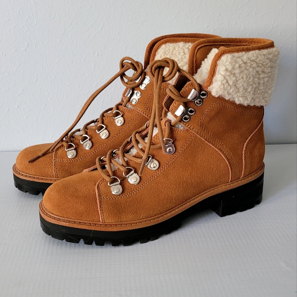 Marc Fisher Isalia Lace-up Hiker Ancle Boots